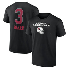 Budda Baker Arizona Cardinals Team Wordmark Player Name & Number T-Shirt - Black online