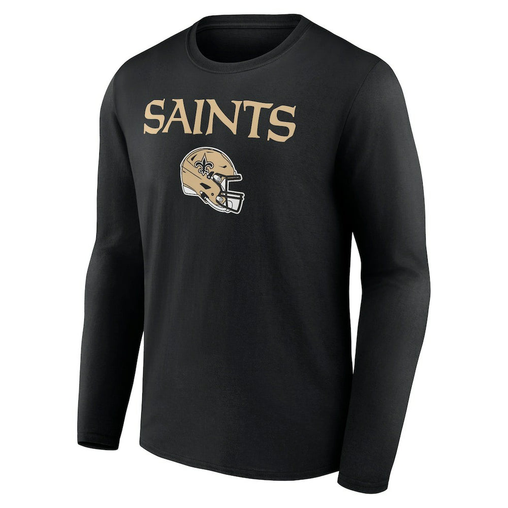 Chris Olave New Orleans Saints Team Wordmark Player Name & Number Long Sleeve T-Shirt - Black cheap