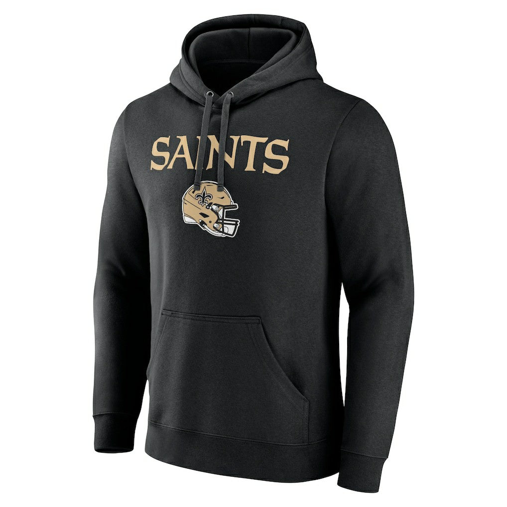 Chris Olave New Orleans Saints Team Wordmark Player Name & Number Pullover Hoodie - Black sale
