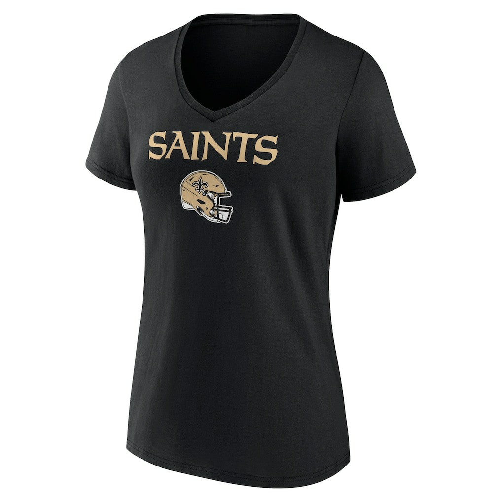 Chris Olave New Orleans Saints Women's Team Wordmark Player Name & Number V-Neck T-Shirt - Black sale