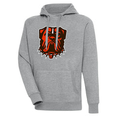 Cleveland Browns Antigua Victory Pullover Hoodie - Heather Gray online