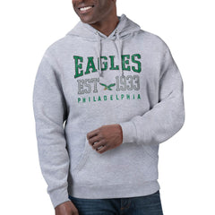 Philadelphia Eagles Starter Unisex Retro Pullover Hoodie - Heather Gray cheap