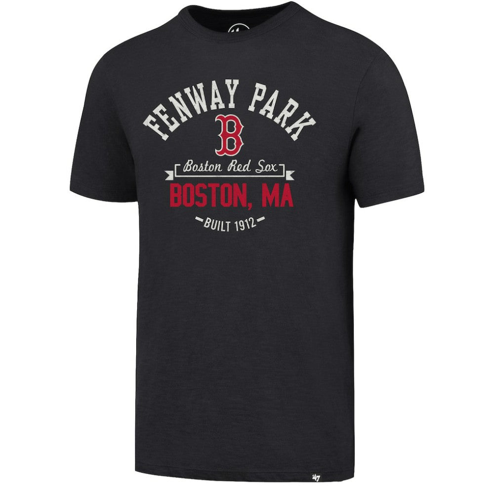 Boston Red Sox Fenway Park Outfield Scrum T-Shirt - Gray | 47 brand