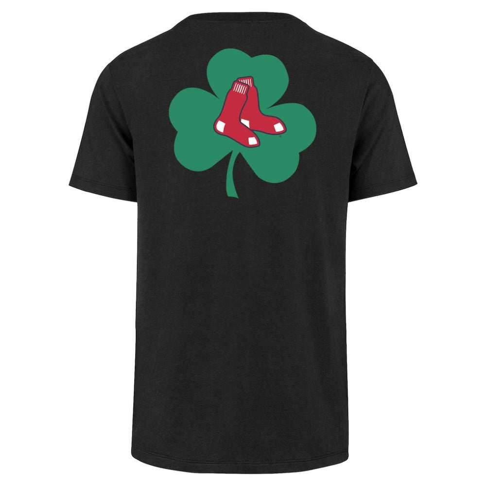 Boston Red Sox Two-Sided Shamrock T-Shirt - Black | 47 brand