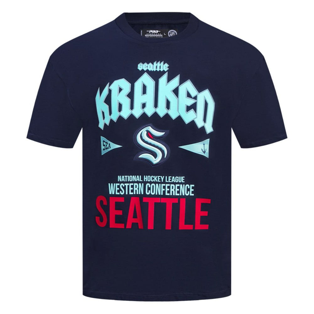Seattle Kraken Pro Standard City Tour T-Shirt Deep Sea Blue