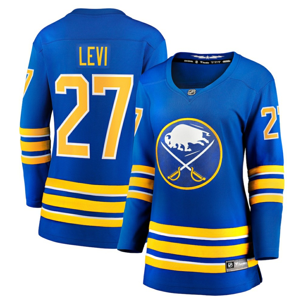 Devon Levi Buffalo Sabres Fanatics Women's Home Breakaway Player Jersey Royal