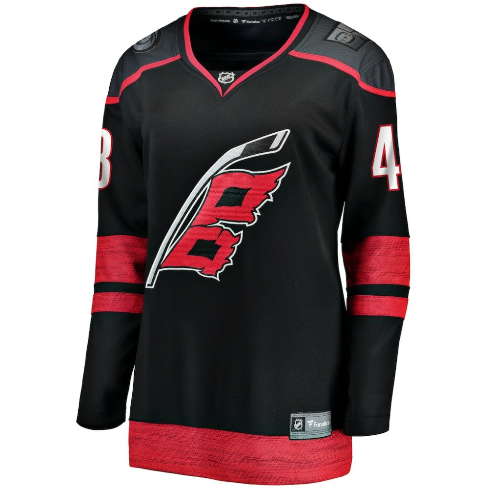 Jordan Martinook Carolina Hurricanes Fanatics Women's Home Breakaway Player Jersey Black