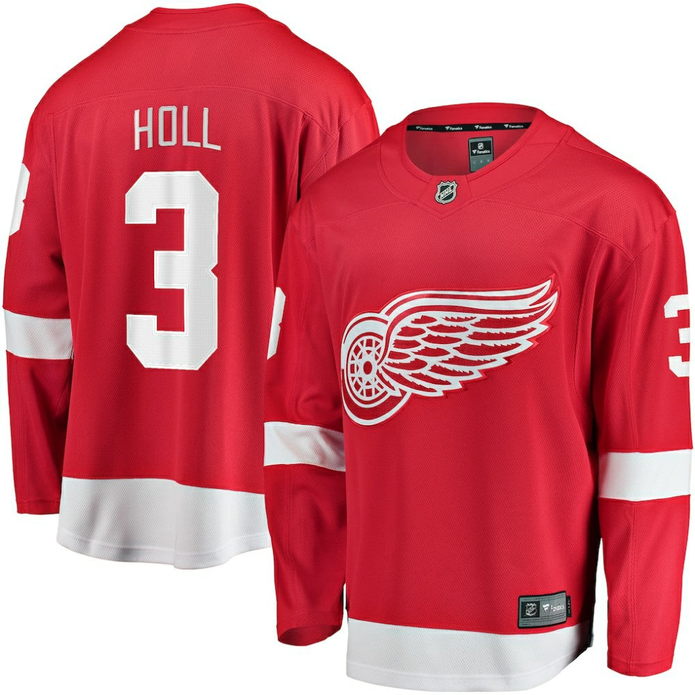 Justin Holl Detroit Red Wings Fanatics Home Breakaway Jersey Red