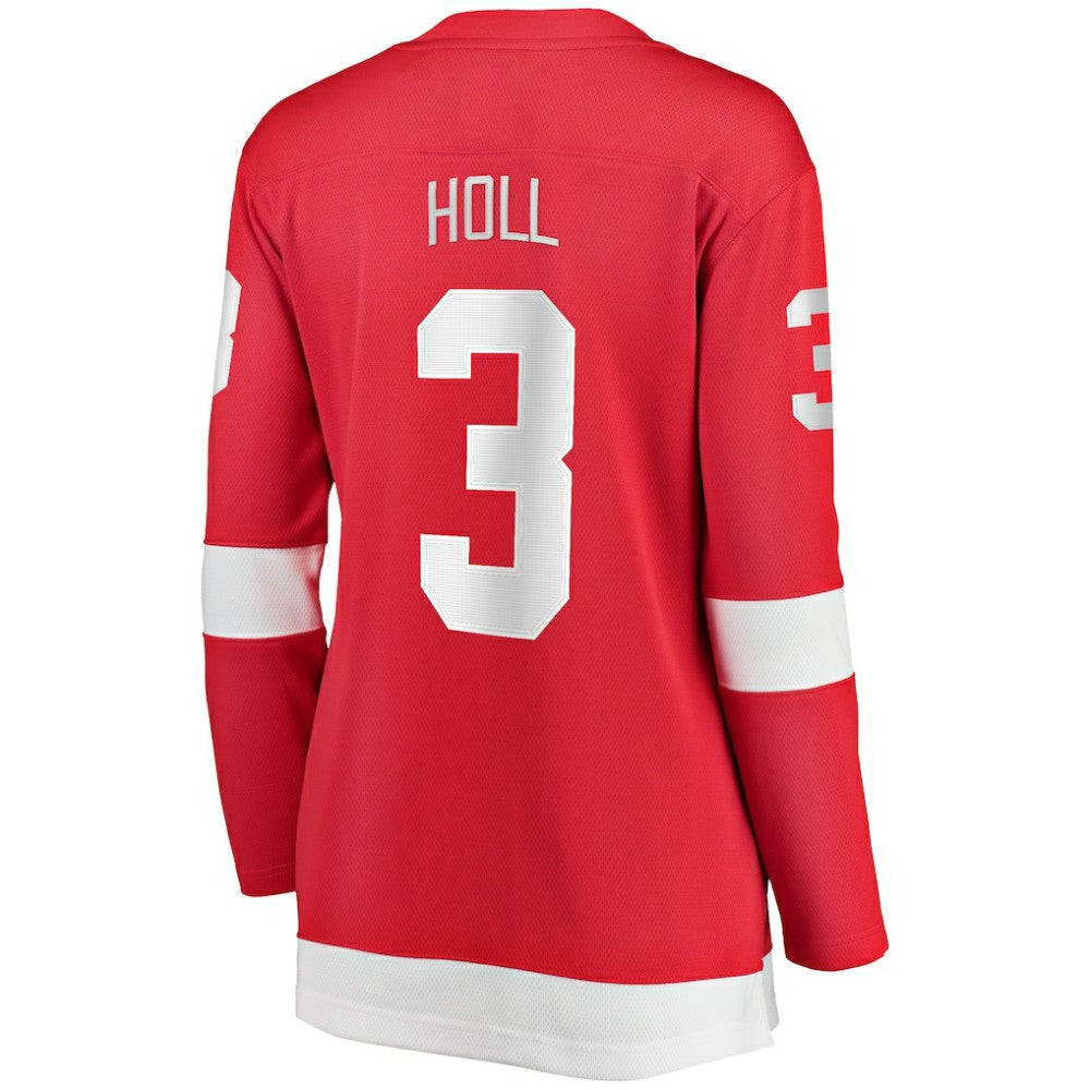 Justin Holl Detroit Red Wings Fanatics Women's Home Breakaway Player Jersey Red