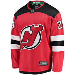 Timo Meier New Jersey Devils Fanatics Home Breakaway Jersey Red
