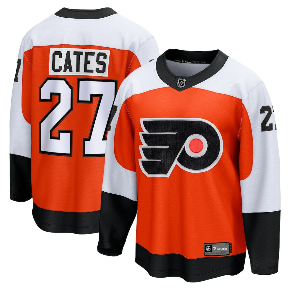 Noah Cates Philadelphia Flyers Fanatics Home Breakaway Jersey Orange