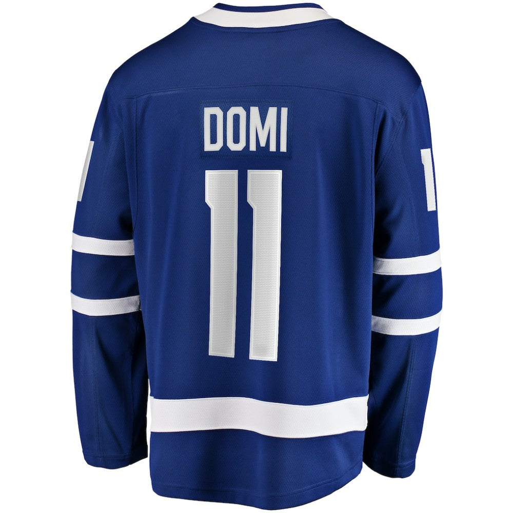 Max Domi Toronto Maple Leafs Fanatics Home Breakaway Jersey Blue