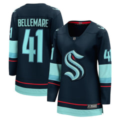 Pierre-Edouard Bellemare Seattle Kraken Fanatics Women's Home Breakaway Player Jersey Deep Sea Blue