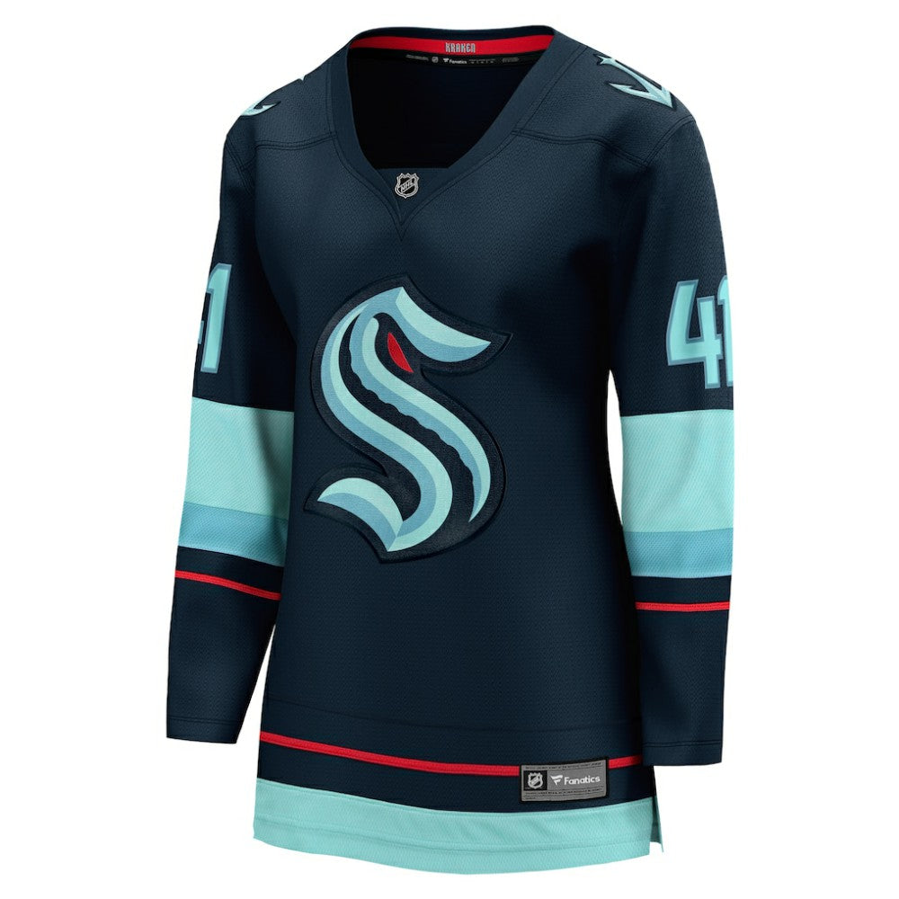 Pierre-Edouard Bellemare Seattle Kraken Fanatics Women's Home Breakaway Player Jersey Deep Sea Blue