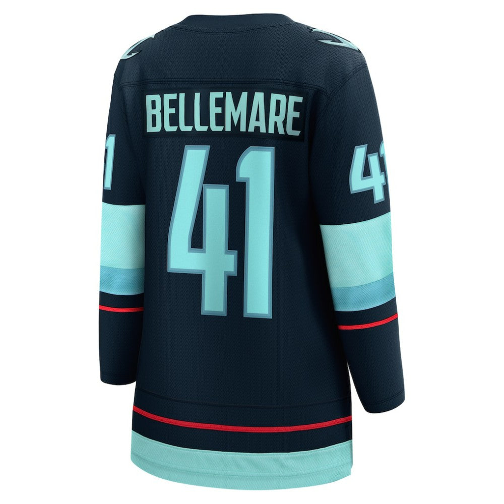 Pierre-Edouard Bellemare Seattle Kraken Fanatics Women's Home Breakaway Player Jersey Deep Sea Blue