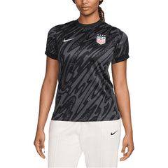 USWNT Women's 2024 Goalkeeper Replica Stadium Jersey - Black | Nike sale