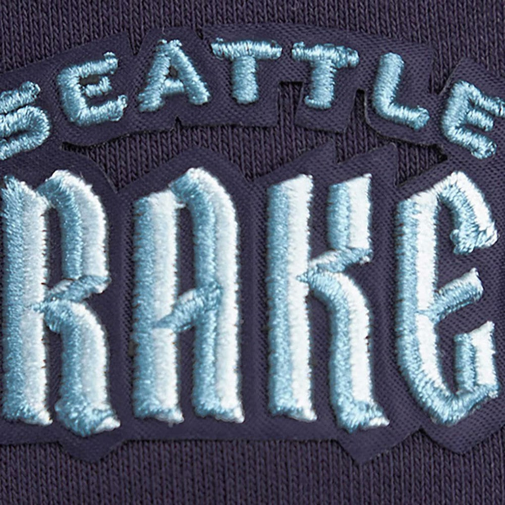 Seattle Kraken Pro Standard Women's Mascot Crewneck Pullover Sweatshirt Deep Sea Blue