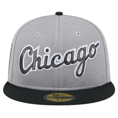 Chicago White Sox Pivot Mesh 59FIFTY Fitted Hat - Gray | New Era