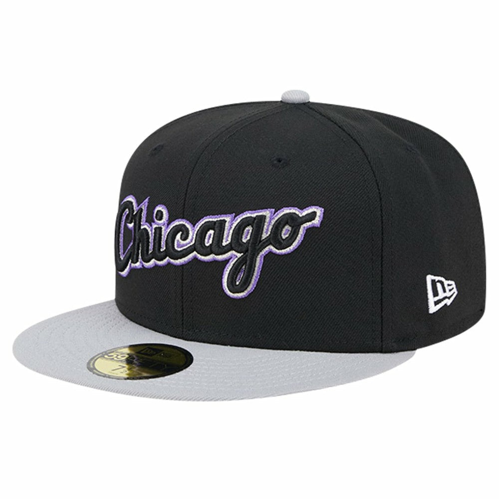 Chicago White Sox  Retro Spring Training 59FIFTY Fitted Hat - Black | New Era