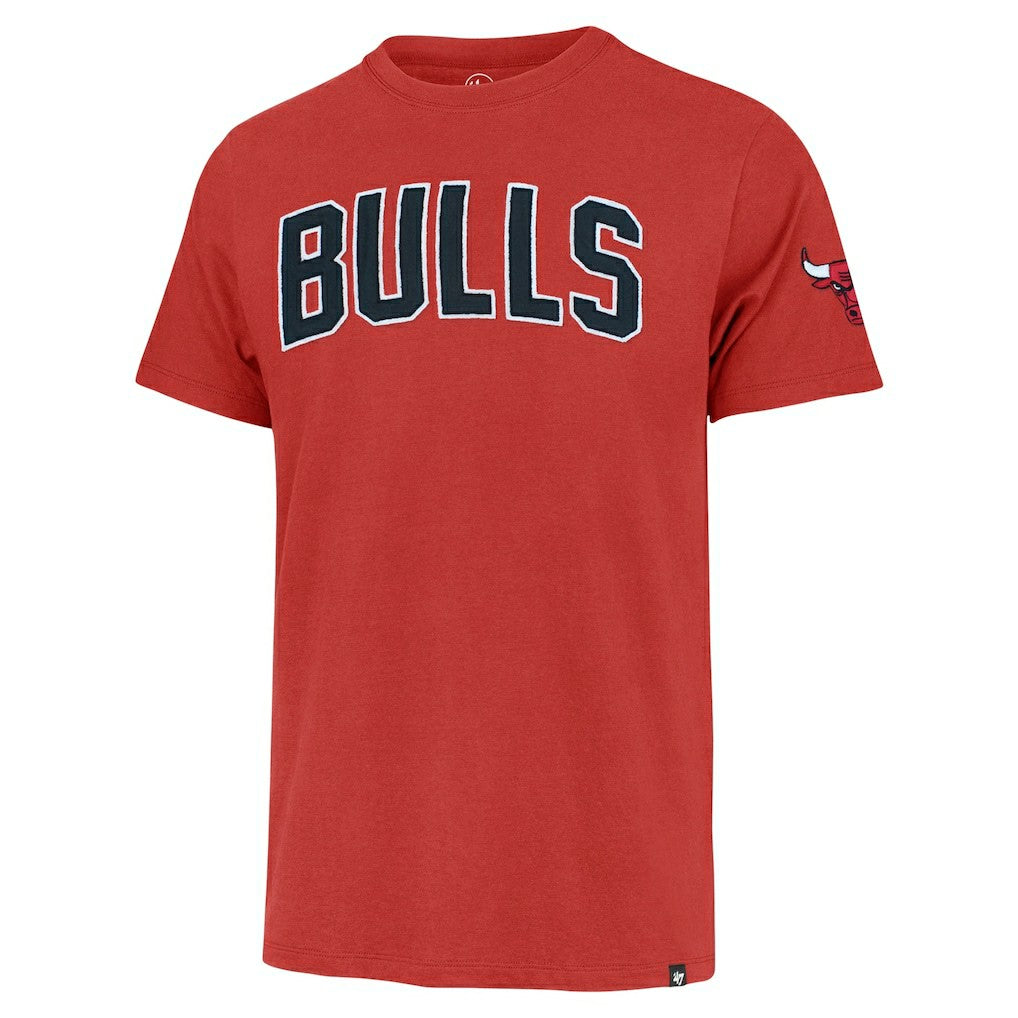 Chicago Bulls '47 Franklin Fieldhouse T-Shirt sale - Red | 47 brand for sale