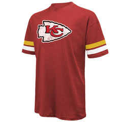 Travis Kelce Kansas City Chiefs Majestic Threads Name & Number Oversized Fit T-Shirt - Red for sale