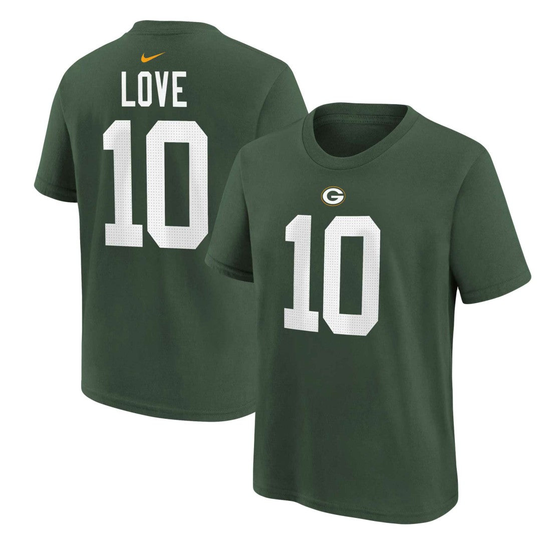 Jordan Love Green Bay Packers Preschool Player Name & Number T-Shirt - Green | Nike discount