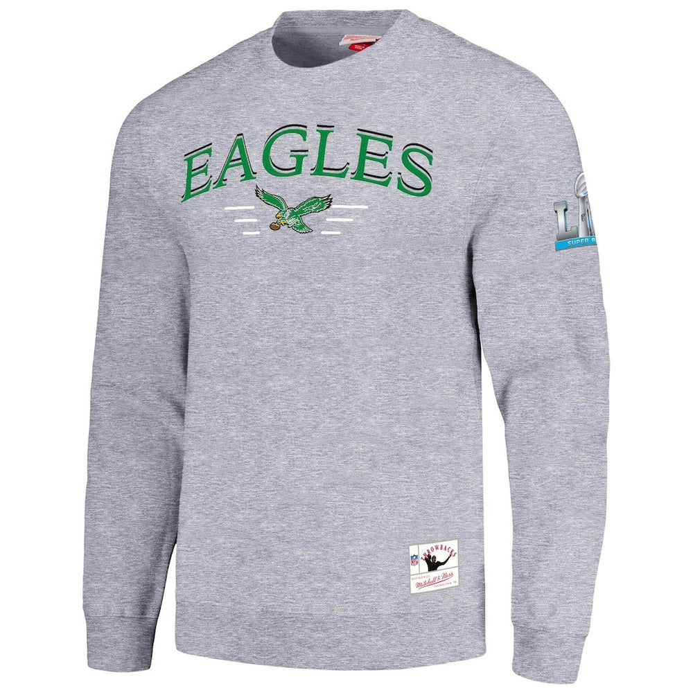 Philadelphia Eagles Rings 2.0 Pullover Sweatshirt - Gray on sale