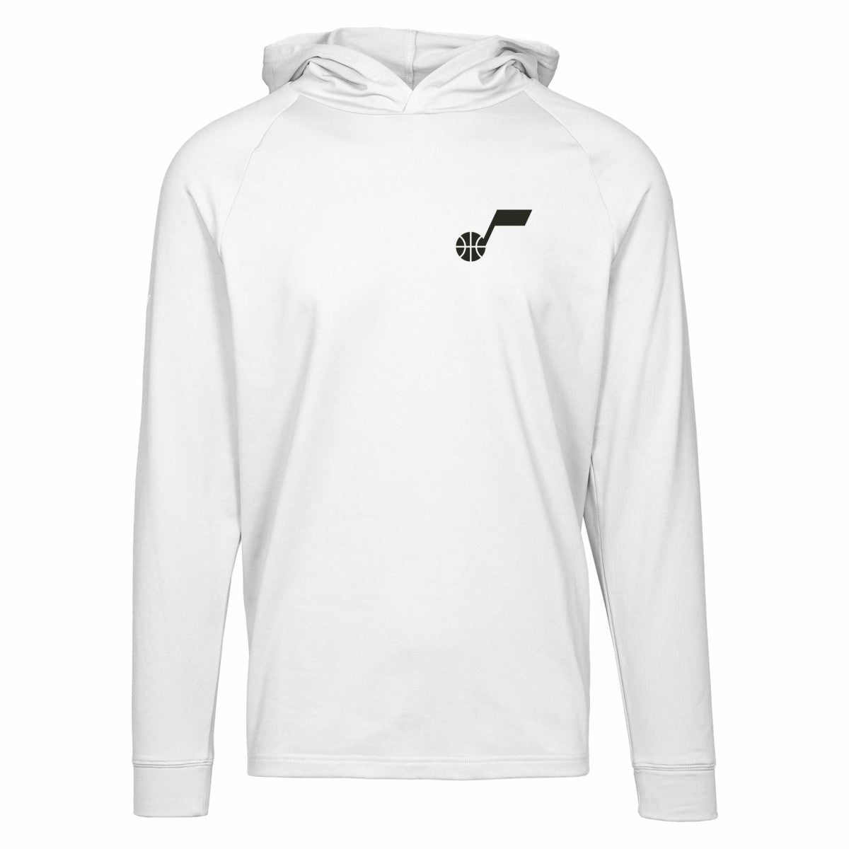 Utah Jazz Levelwear Dimension Insignia Core Pullover Hoodie - White sale