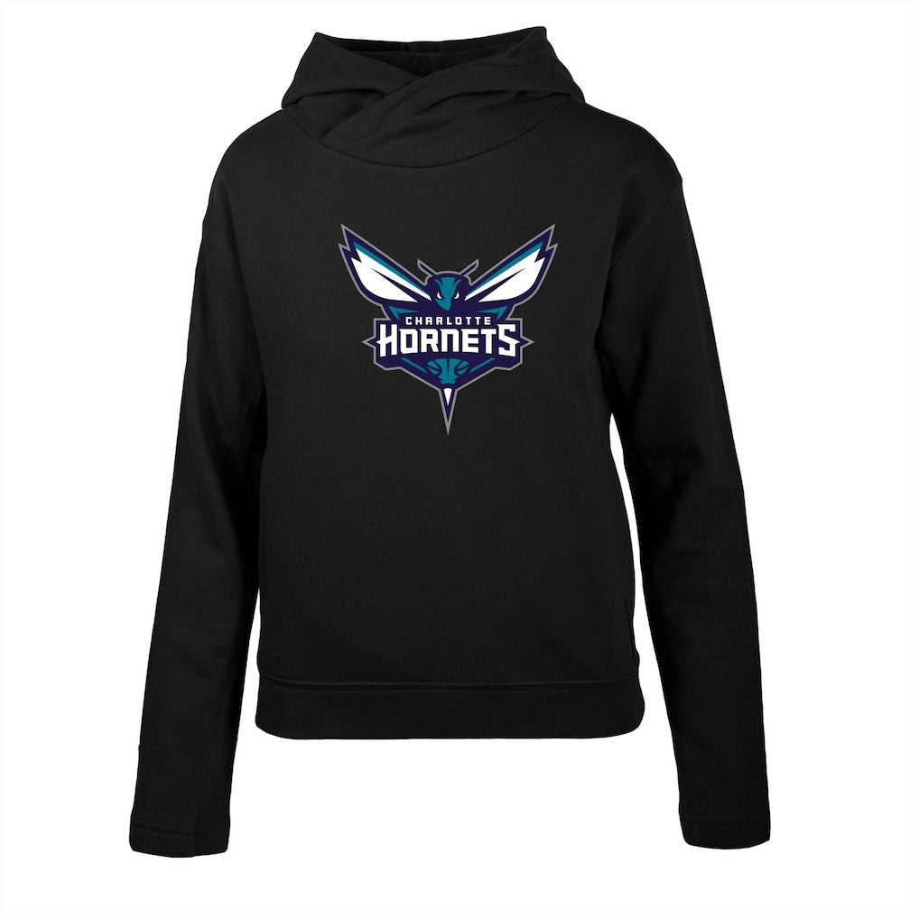 Charlotte Hornets Levelwear Women's Evian Core Pullover Hoodie - Black online