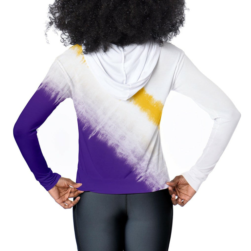 Minnesota Vikings Certo Women's Rundown Lightweight Pullover Hoodie - White cheap