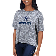 Dallas Cowboys Certo Women's Turnout T-Shirt - Charcoal cheap