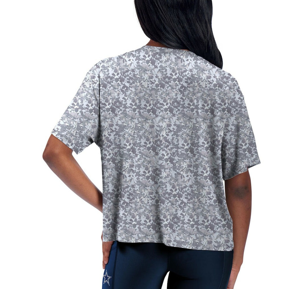 Dallas Cowboys Certo Women's Turnout T-Shirt - Charcoal cheap