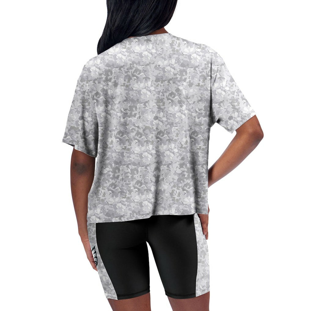 Philadelphia Eagles Certo Women's Turnout T-Shirt - Gray discount