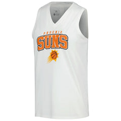 Phoenix Suns Levelwear Women's Paisley Peekaboo Tank Top - White cheap