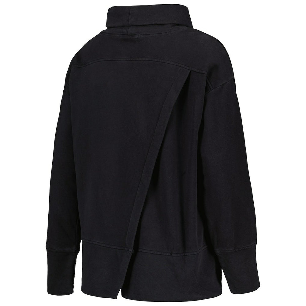 Golden State Warriors Levelwear Women's Sunset Pullover Sweatshirt sale - Black outlet