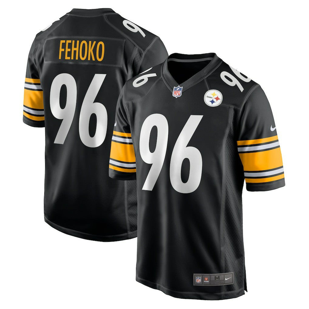 Breiden Fehoko Pittsburgh Steelers Game Jersey - Black | Nike cheap