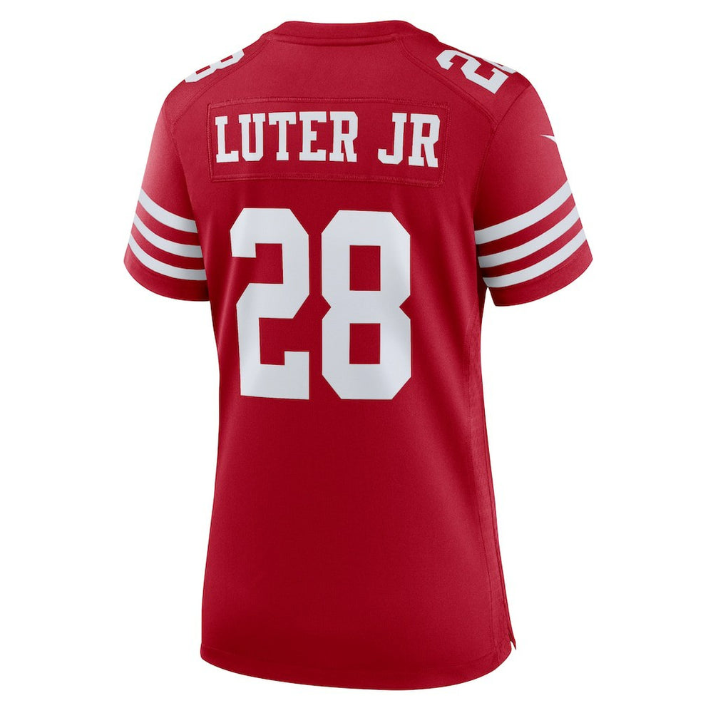 Darrell Luter Jr. San Francisco 49ers Women's Game Jersey - Scarlet | Nike on sale