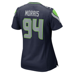 Mike Morris Seattle Seahawks Women's Team Game Jersey - College College Navy | Nike cheap