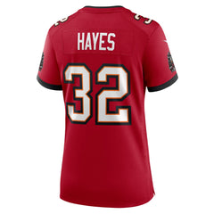 Josh Hayes Tampa Bay Buccaneers Women's Game Jersey - Red | Nike online
