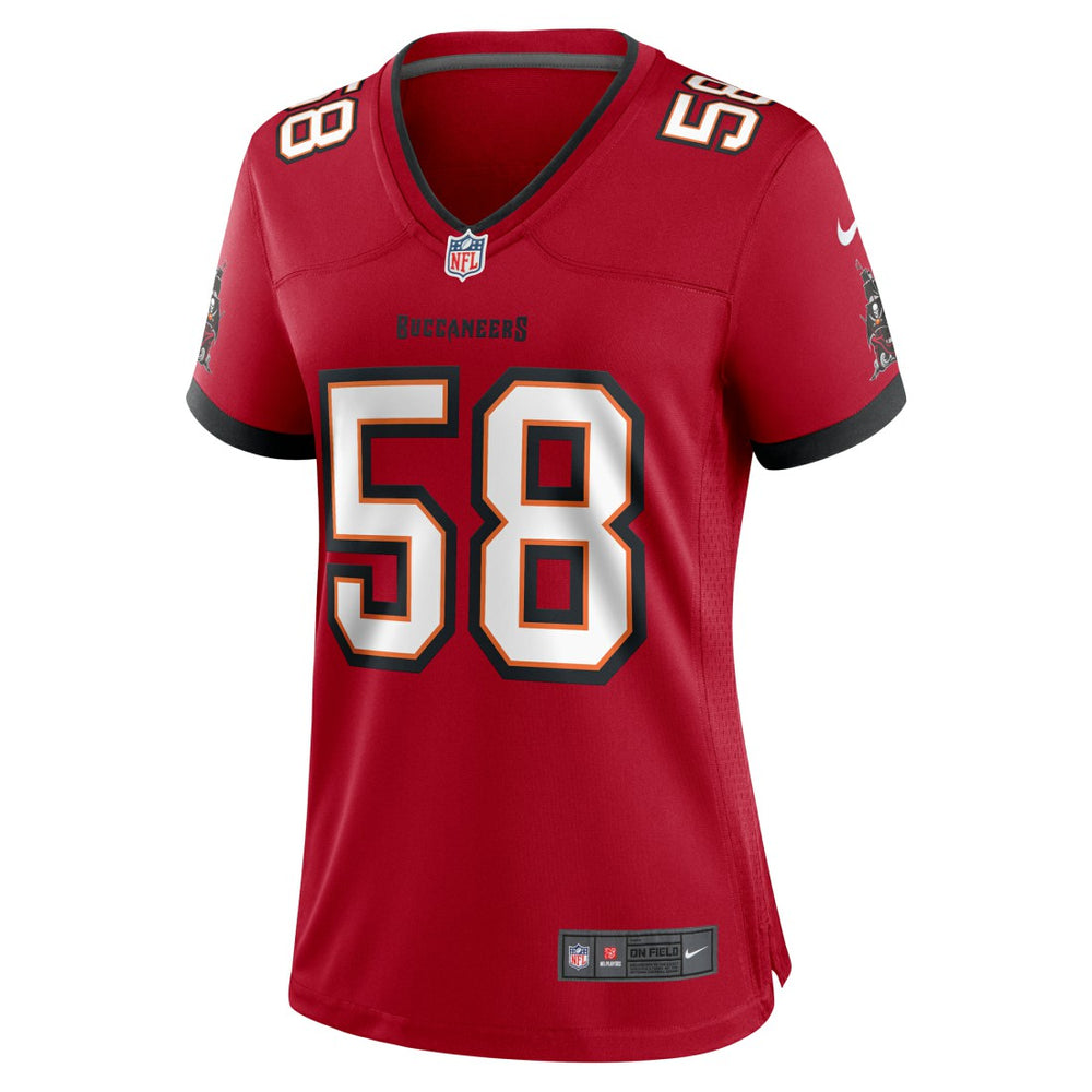 Markees Watts Tampa Bay Buccaneers Women's Game Jersey - Red | Nike on sale