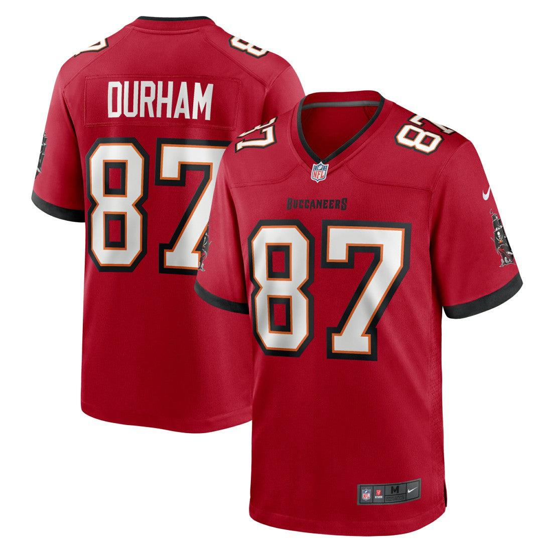 Payne Durham Tampa Bay Buccaneers Game Jersey - Red | Nike on sale