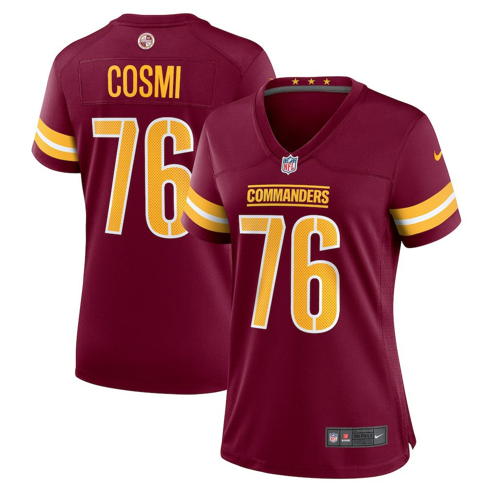 Sam Cosmi Washington Commanders Women's Game Jersey - Burgundy | Nike on sale