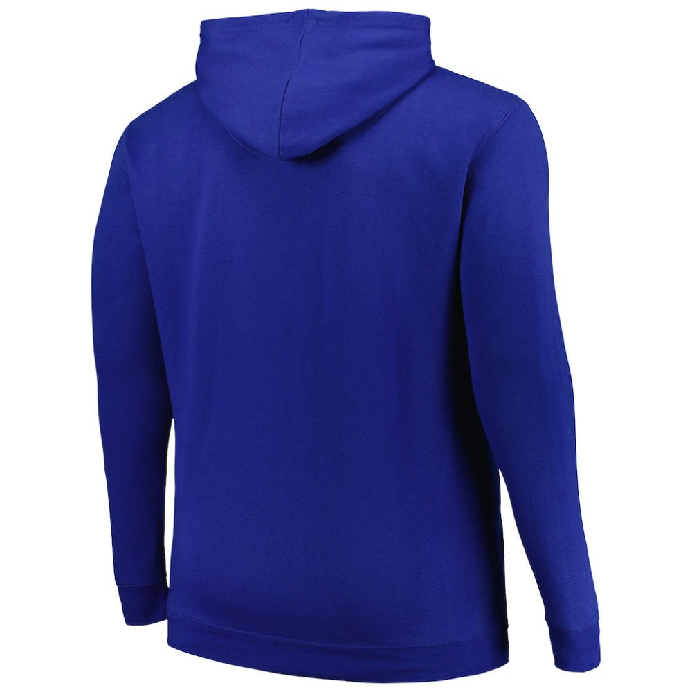 Toronto Maple Leafs Profile Big & Tall Arch Over Logo Pullover Hoodie Blue