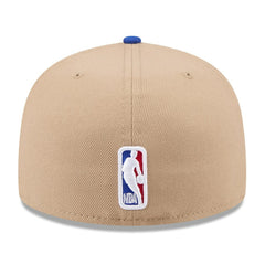 Philadelphia 76ers 2024 NBA Draft 59FIFTY Fitted Hat - Tan/Royal | New Era shop