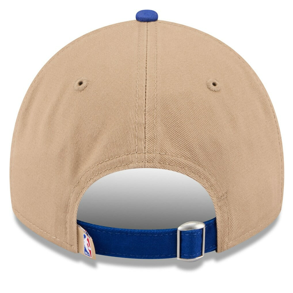 Philadelphia 76ers 2024 NBA Draft 9TWENTY Adjustable Hat - Tan/Royal | New Era cheap