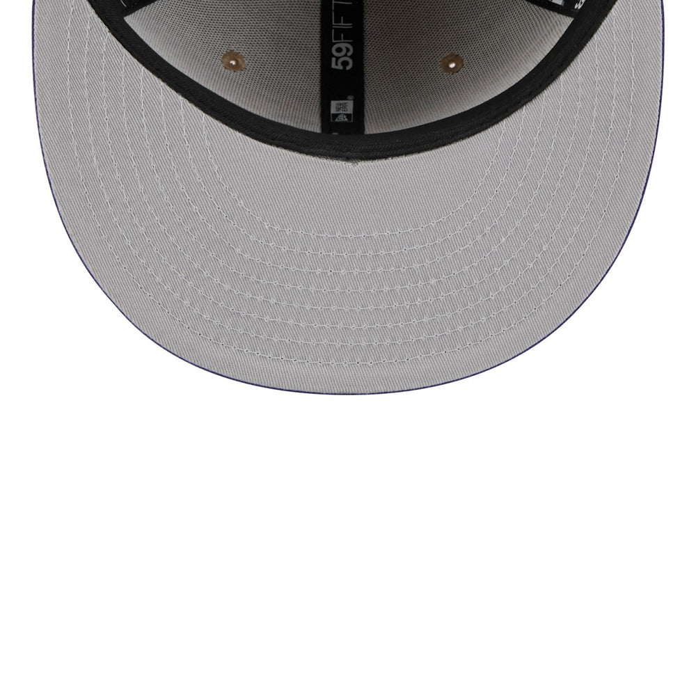 Phoenix Suns 2024 NBA Draft 59FIFTY Fitted Hat - Tan/Purple | New Era for sale