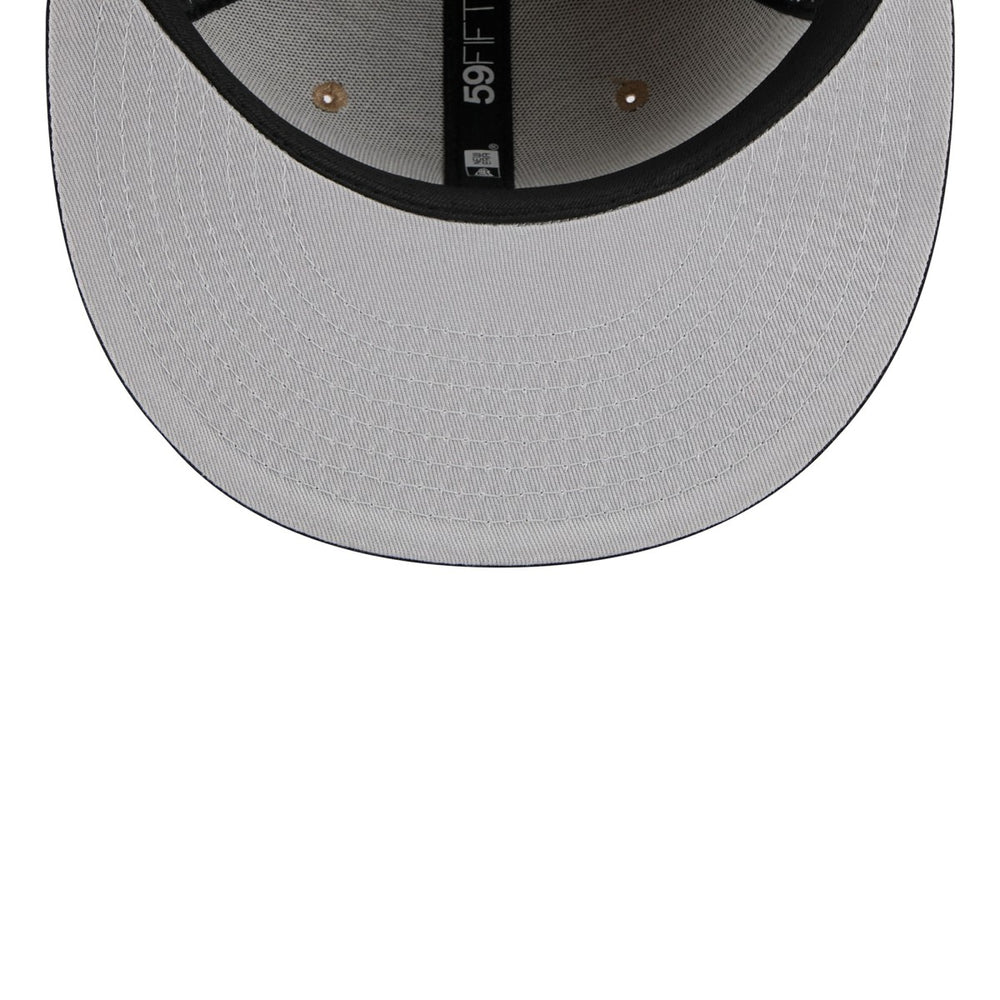 Utah Jazz 2024 NBA Draft 59FIFTY Fitted Hat - Tan/Black | New Era discount