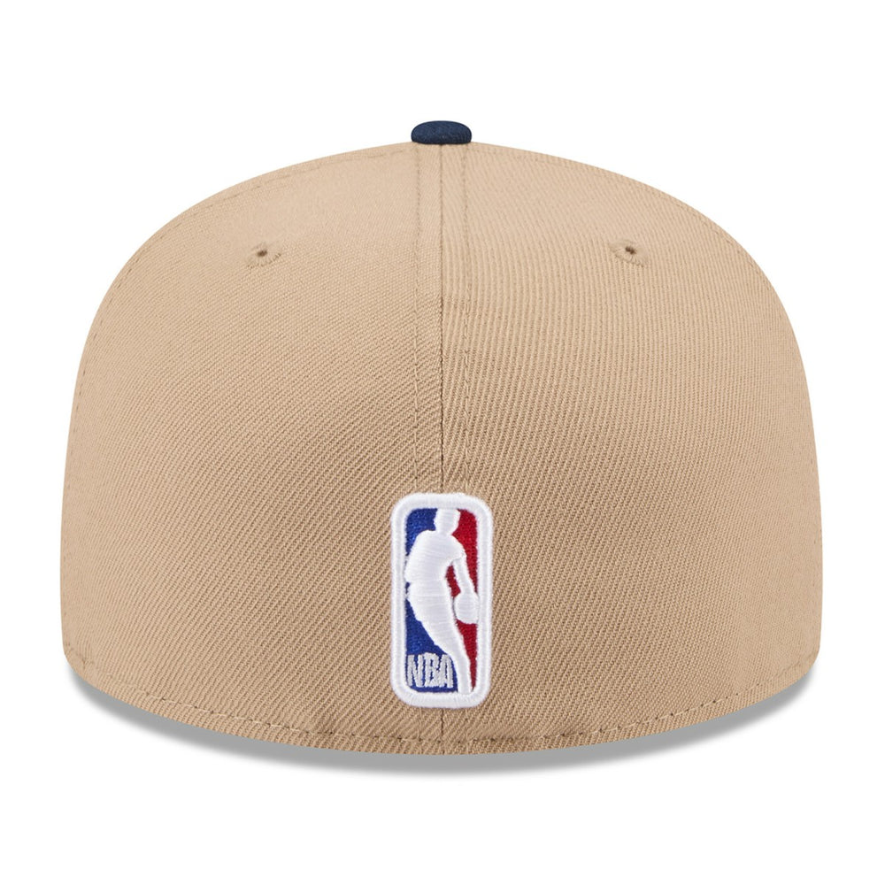 Memphis Grizzlies 2024 NBA Draft 59FIFTY Fitted Hat - Tan/Navy | New Era discount