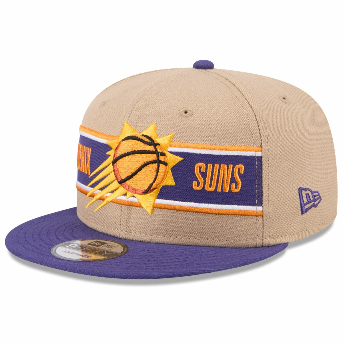 Phoenix Suns 2024 NBA Draft 9FIFTY Snapback Hat - Tan/Purple | New Era discount