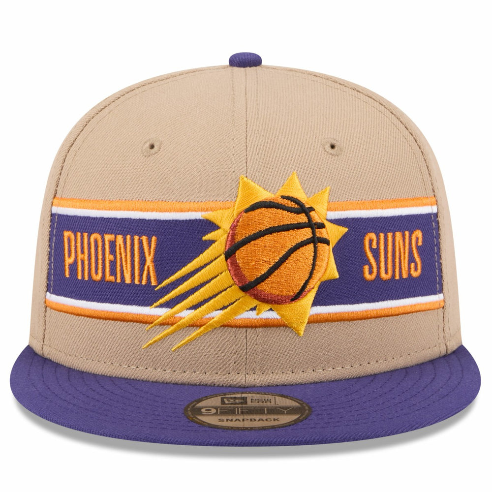 Phoenix Suns 2024 NBA Draft 9FIFTY Snapback Hat - Tan/Purple | New Era discount